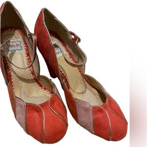 Pink MaryJanes by Bettie Page